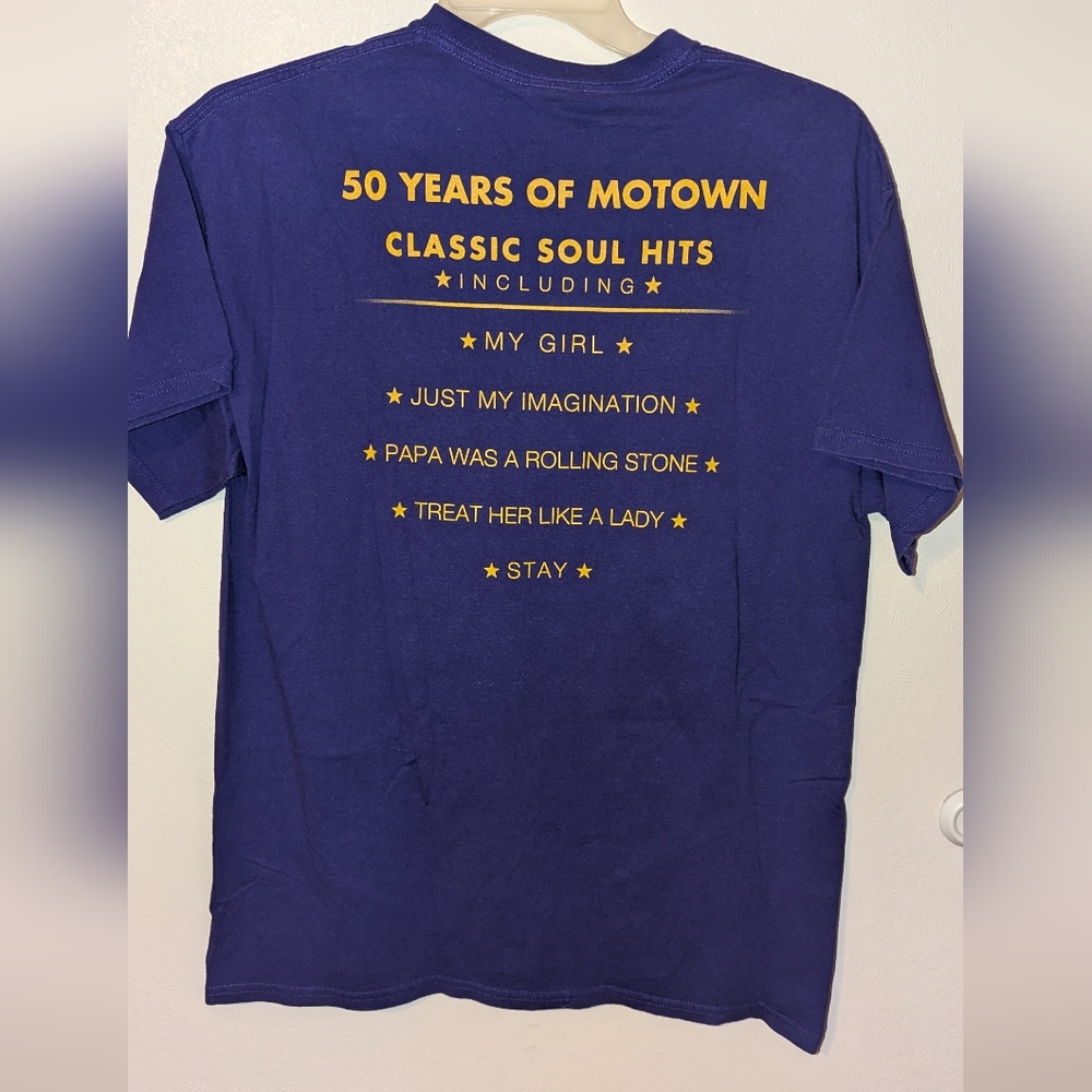 The Temptations 50th Anniversary T-Shirt Purple EUC - Picture 4 of 8